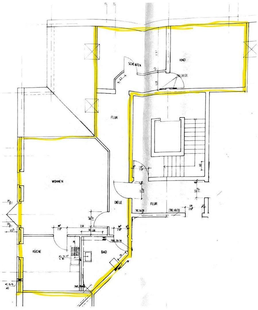 Pronájem bytu 3+1 90 m², Markelo Platz 7, Spelle, Dolní Sasko Pronájem bytu 3+1 90 m², Markelo Platz 7, Spelle, Dolní Sasko