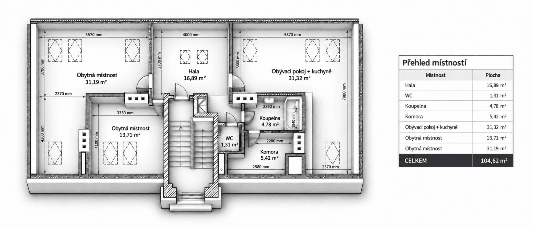 Prodej bytu 3+kk 105 m², Stochovská, Praha, Praha Prodej bytu 3+kk 105 m², Stochovská, Praha, Praha