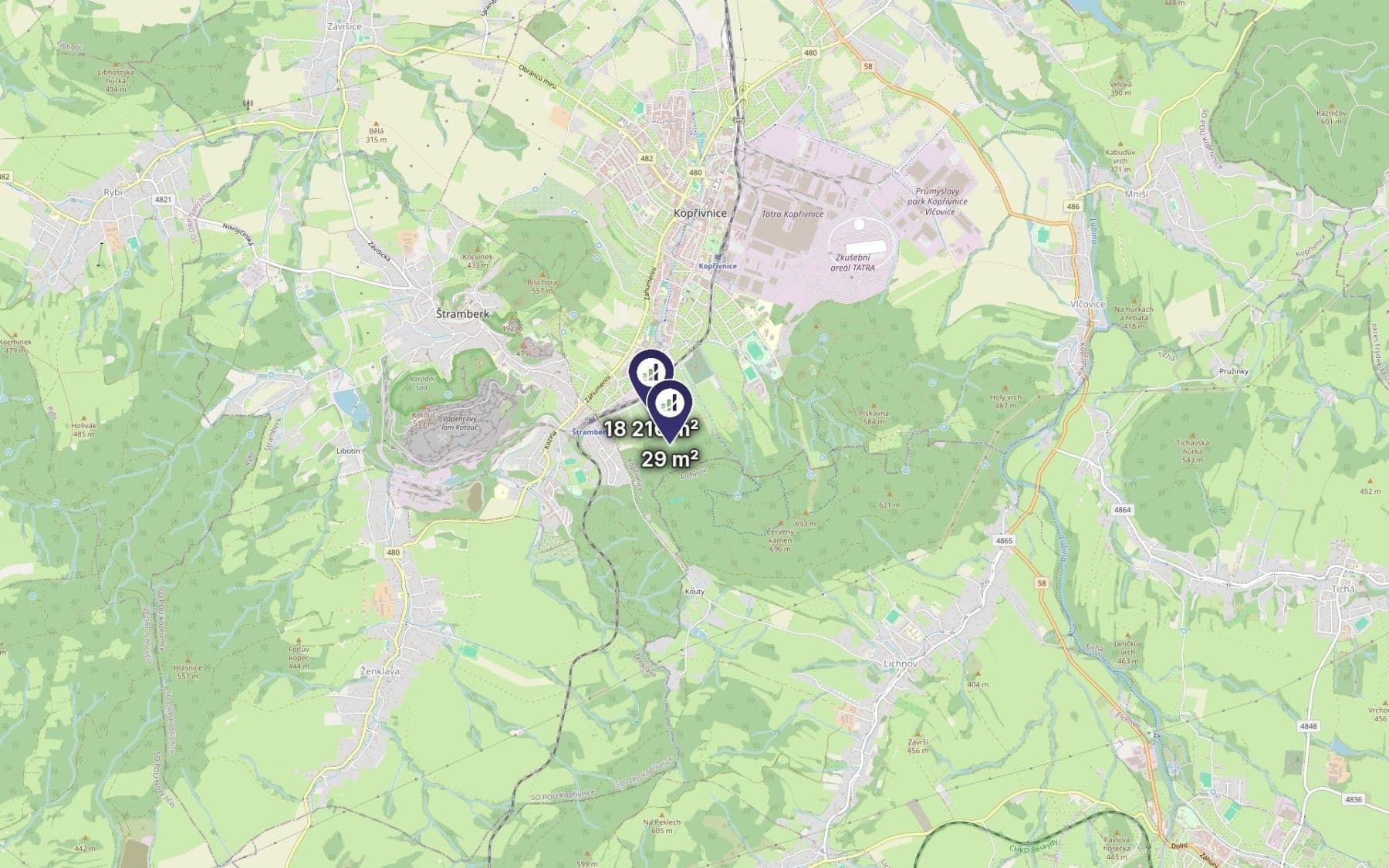 Prodej pozemku 6.082 m², Kopřivnice, Moravskoslezský kraj Prodej pozemku 6.082 m², Kopřivnice, Moravskoslezský kraj