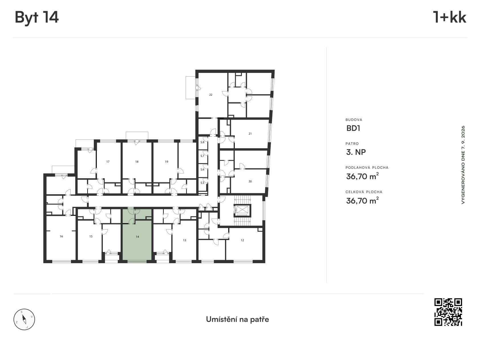 Prodej bytu 1+kk 37 m², Resslova, Plzeň, Plzeňský kraj Prodej bytu 1+kk 37 m², Resslova, Plzeň, Plzeňský kraj