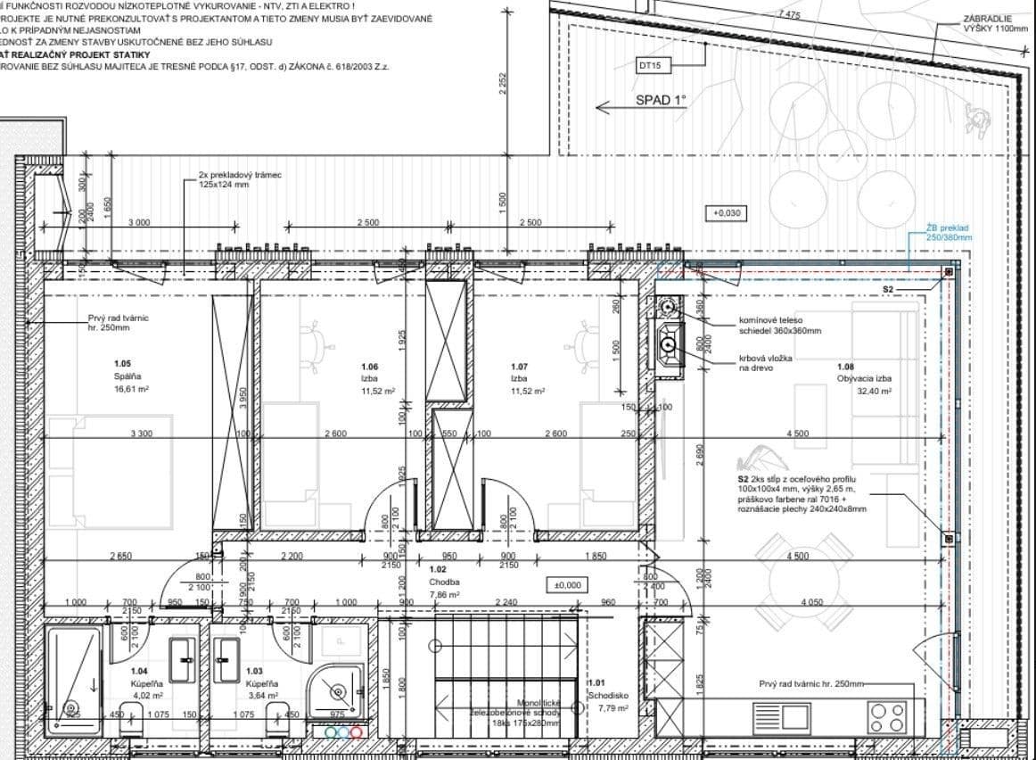 Prodej domu 110 m², pozemek 575 m², Hybe, Žilinský kraj Prodej domu 110 m², pozemek 575 m², Hybe, Žilinský kraj