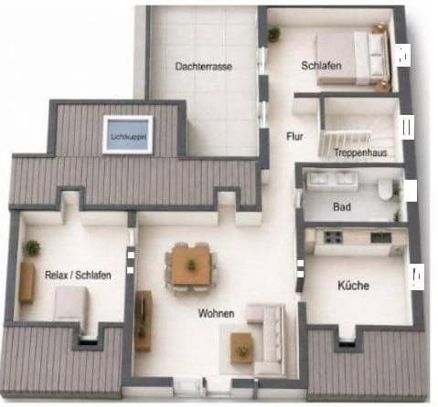 Pronájem bytu 2+kk 80 m², Kreuzgasse 24, Usingen, Hessen Pronájem bytu 2+kk 80 m², Kreuzgasse 24, Usingen, Hessen