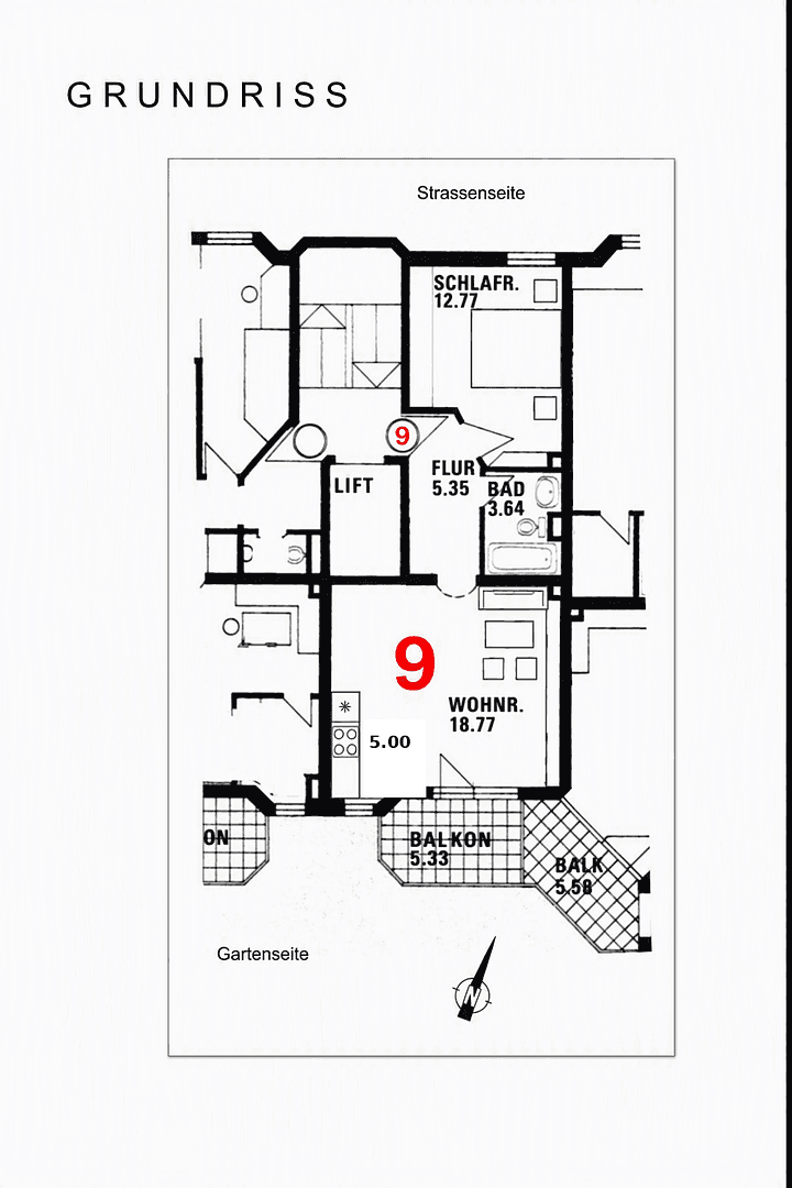 Prodej bytu 2+1 51 m², Birnauer Straße 17, München, Bavorsko Prodej bytu 2+1 51 m², Birnauer Straße 17, München, Bavorsko