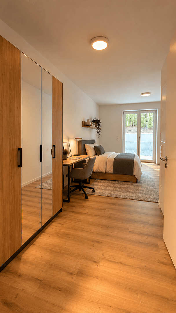 Pronájem bytu 1+1 28 m², Simmerlingweg 1, Passau, Bavorsko Pronájem bytu 1+1 28 m², Simmerlingweg 1, Passau, Bavorsko
