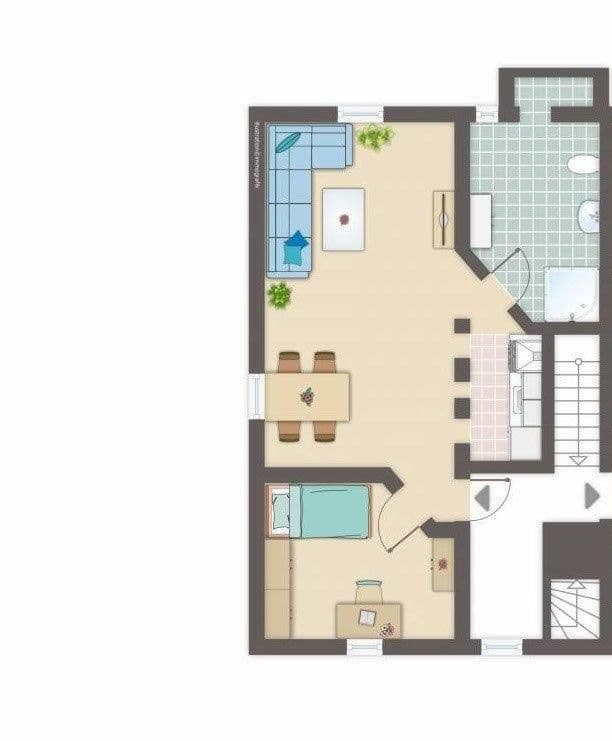 Pronájem bytu 2+1 41 m², Asbach, Porýní-Falc Pronájem bytu 2+1 41 m², Asbach, Porýní-Falc