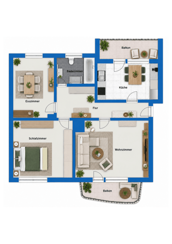 Prodej bytu 3+1 74 m², Gerhart-Hauptmann-Straße, Schweinfurt, Bavorsko Prodej bytu 3+1 74 m², Gerhart-Hauptmann-Straße, Schweinfurt, Bavorsko