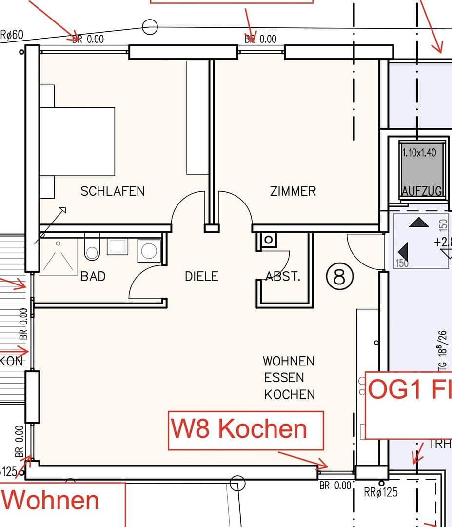 Pronájem bytu 3+1 96 m², Rote Haldeweg 18, Rosenfeld, Bádensko-Württembersko Pronájem bytu 3+1 96 m², Rote Haldeweg 18, Rosenfeld, Bádensko-Württembersko