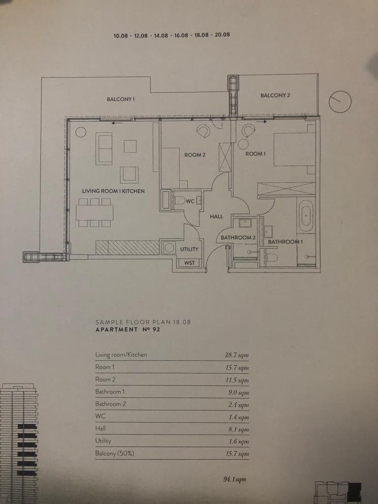 Prodej bytu 3+1 94 m², Frankfurt am Main, Hessen Prodej bytu 3+1 94 m², Frankfurt am Main, Hessen