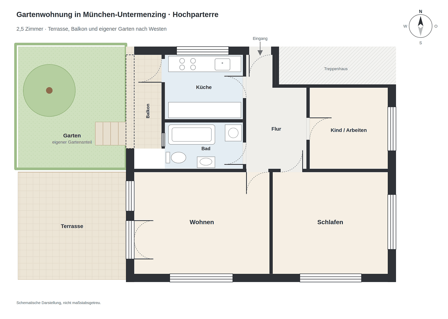 Pronájem bytu 3+1 71 m², Peter-Winter-Str 5, München, Bavorsko Pronájem bytu 3+1 71 m², Peter-Winter-Str 5, München, Bavorsko