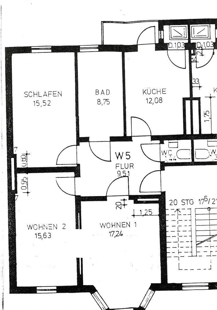 Pronájem bytu 3+1 79 m², Goethestr. 7, Bremerhaven, Bremen Pronájem bytu 3+1 79 m², Goethestr. 7, Bremerhaven, Bremen