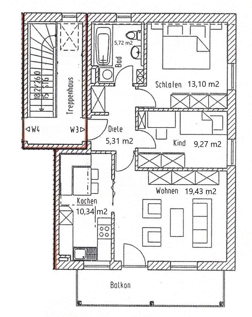 Prodej bytu 3+1 71 m², Hepberg, Bavorsko Prodej bytu 3+1 71 m², Hepberg, Bavorsko