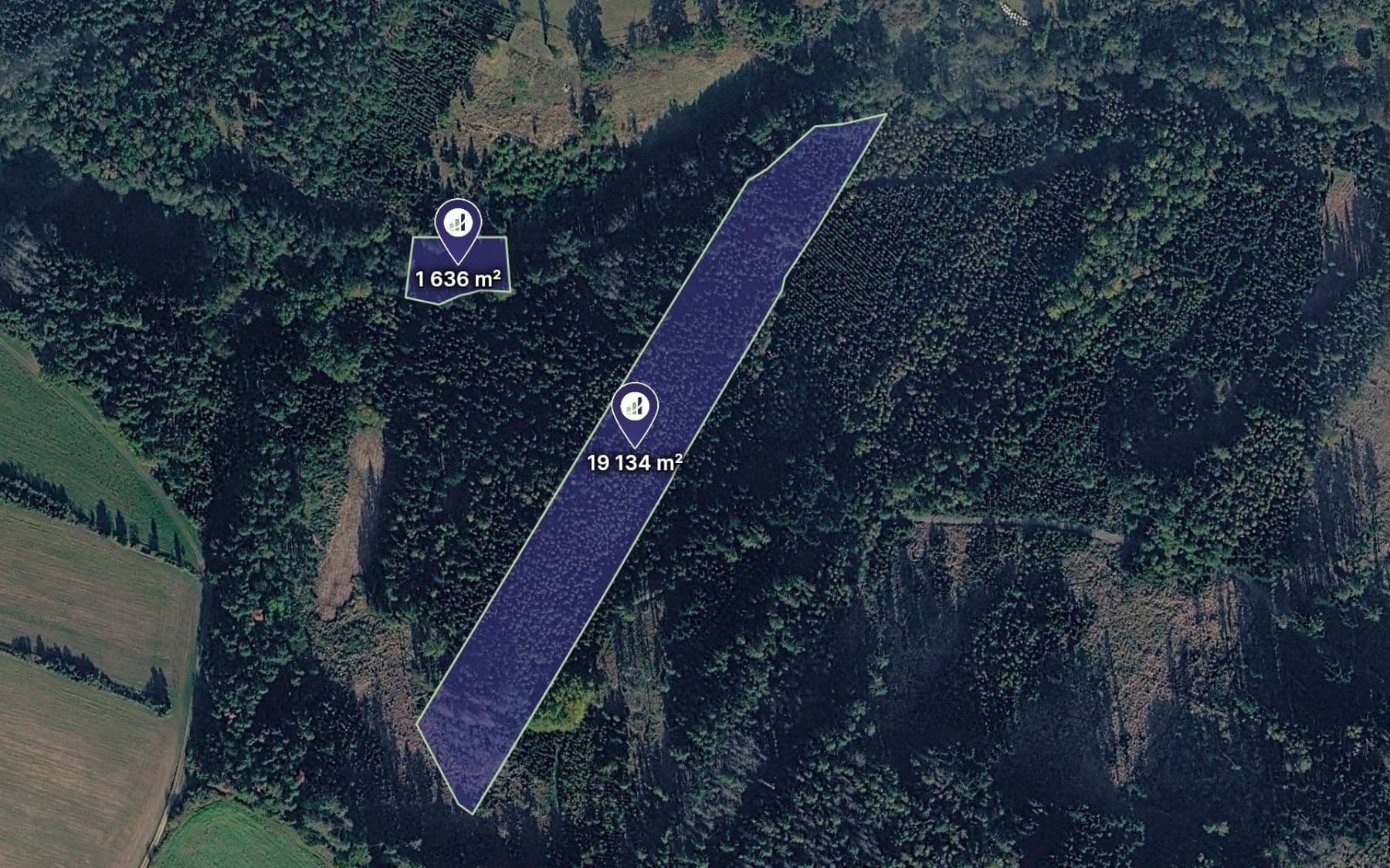 Prodej pozemku 22.679 m², Kladruby, Středočeský kraj Prodej pozemku 22.679 m², Kladruby, Středočeský kraj