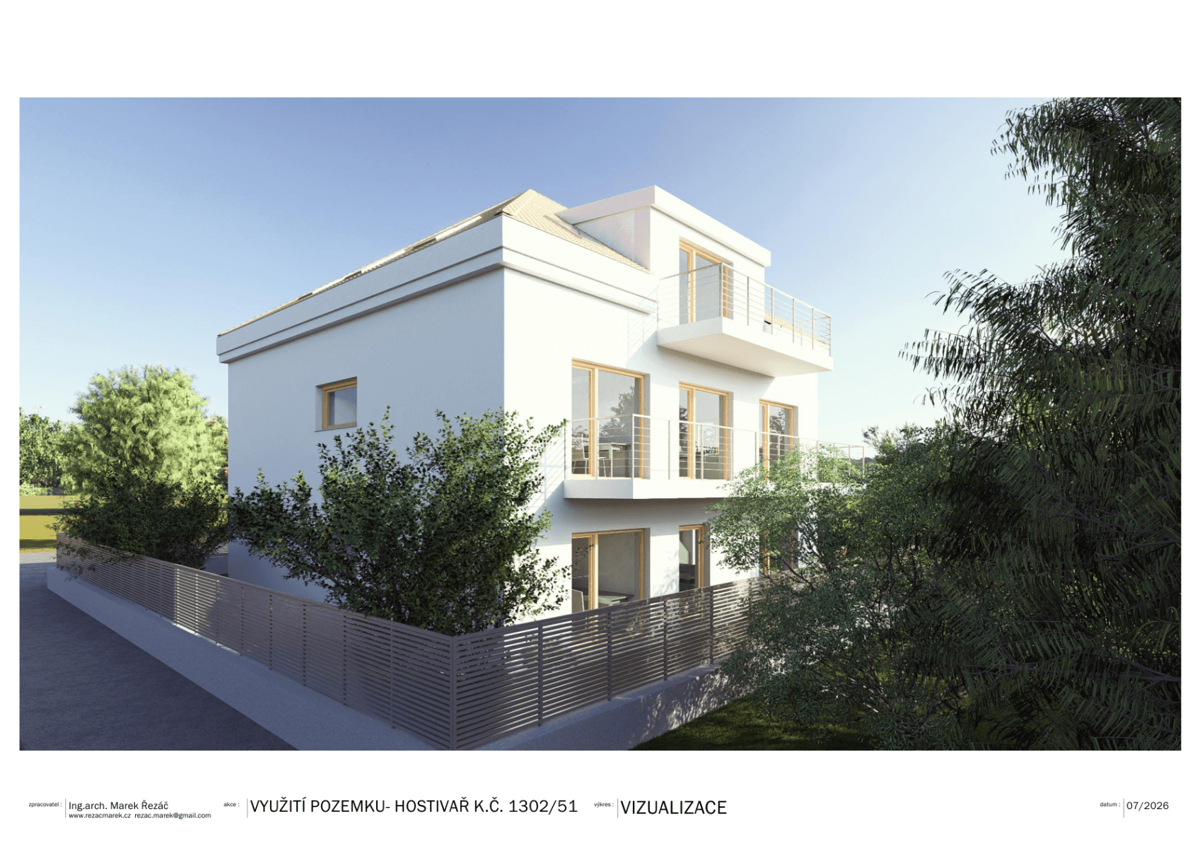 Prodej pozemku 626 m², V Chotejně, Praha, Praha Prodej pozemku 626 m², V Chotejně, Praha, Praha