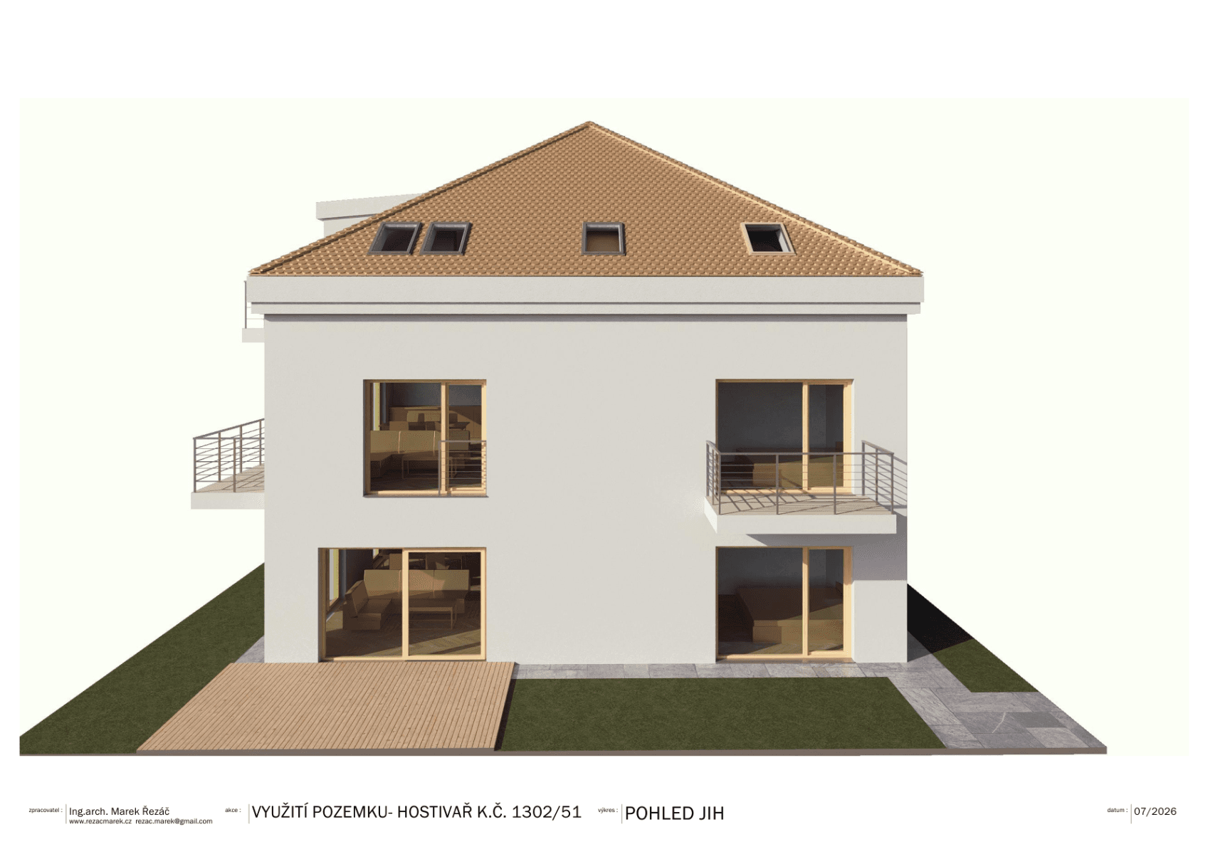 Prodej pozemku 626 m², V Chotejně, Praha, Praha Prodej pozemku 626 m², V Chotejně, Praha, Praha