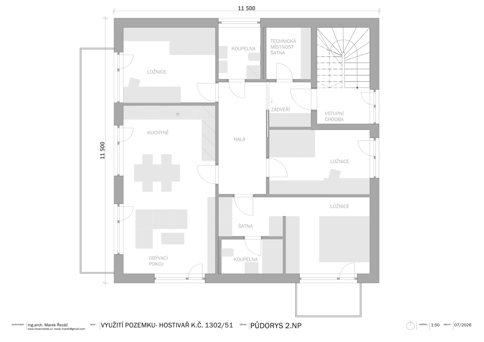 Prodej pozemku 626 m², V Chotejně, Praha, Praha Prodej pozemku 626 m², V Chotejně, Praha, Praha
