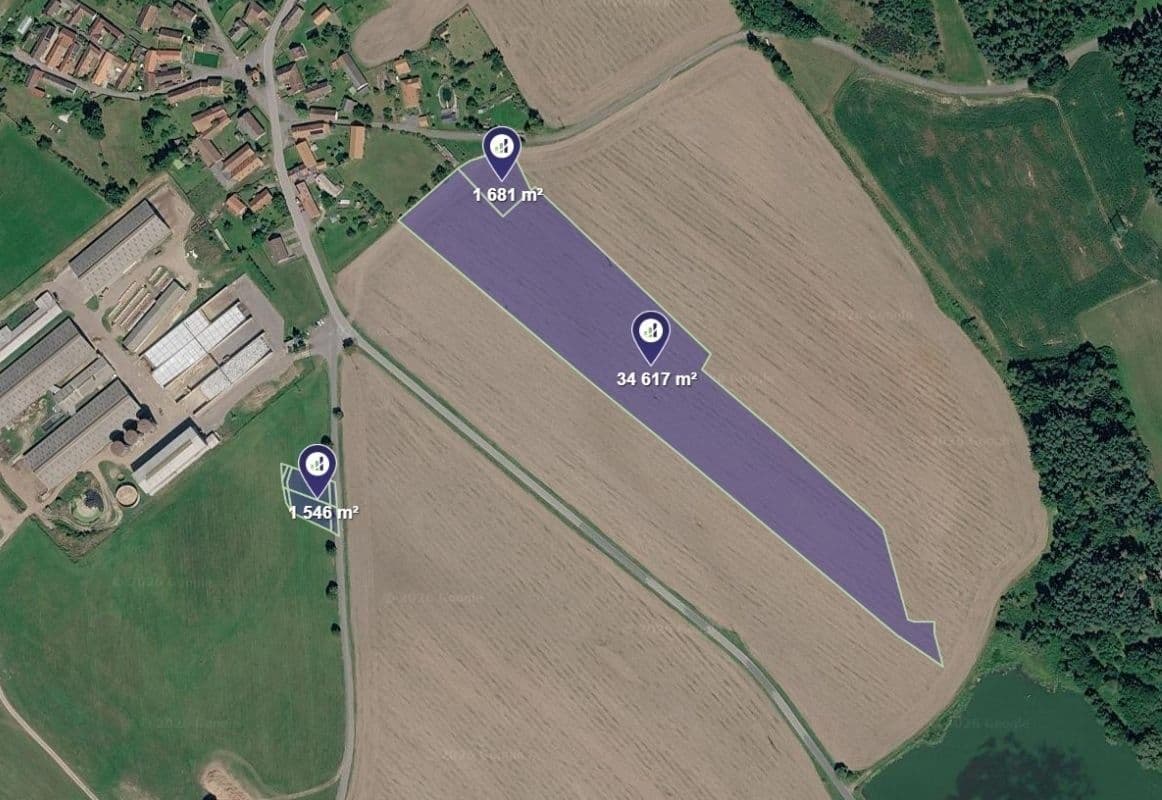 Prodej pozemku 192.872 m², Kovářov, Jihočeský kraj Prodej pozemku 192.872 m², Kovářov, Jihočeský kraj