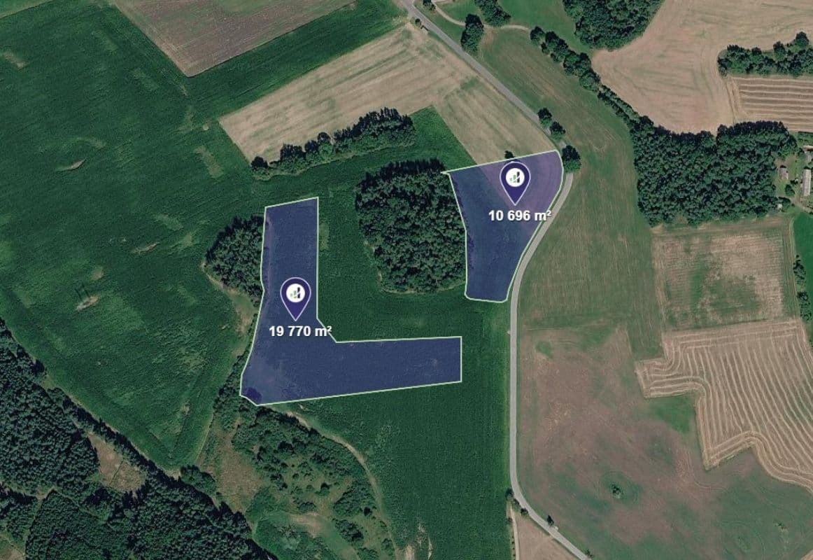 Prodej pozemku 192.872 m², Kovářov, Jihočeský kraj Prodej pozemku 192.872 m², Kovářov, Jihočeský kraj