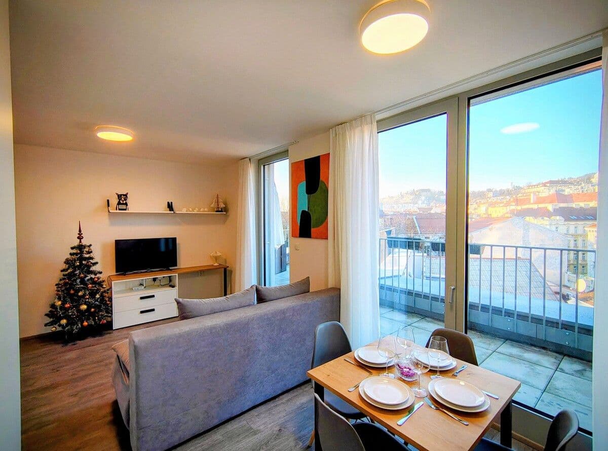 Pronájem bytu 40 m², Plzenska, Praha, Praha Pronájem bytu 40 m², Plzenska, Praha, Praha