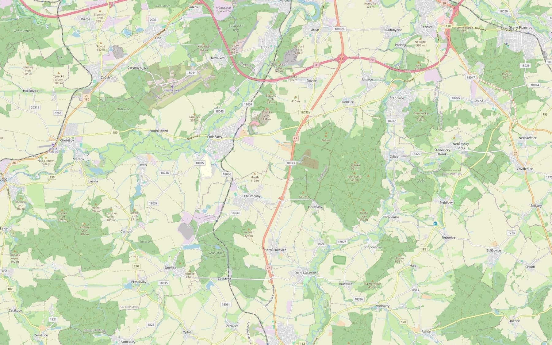 Prodej pozemku 812 m², Dobřany, Plzeňský kraj Prodej pozemku 812 m², Dobřany, Plzeňský kraj
