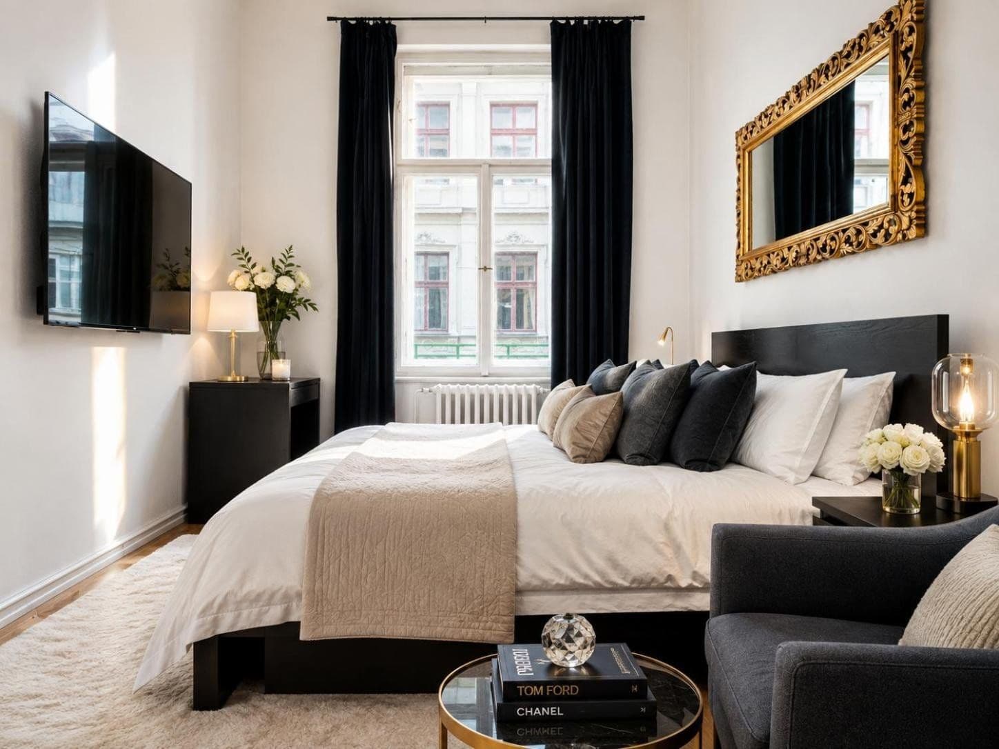 Pronájem bytu 110 m², Ve Smečkách, Praha, Praha Pronájem bytu 110 m², Ve Smečkách, Praha, Praha
