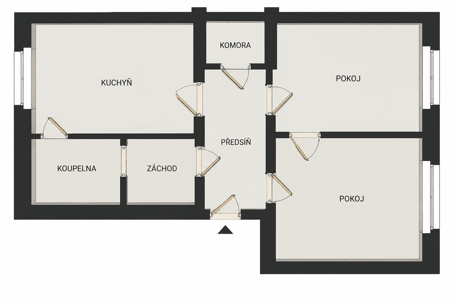 Pronájem bytu 2+1 65 m², Jana Zajíce, Praha, Praha Pronájem bytu 2+1 65 m², Jana Zajíce, Praha, Praha