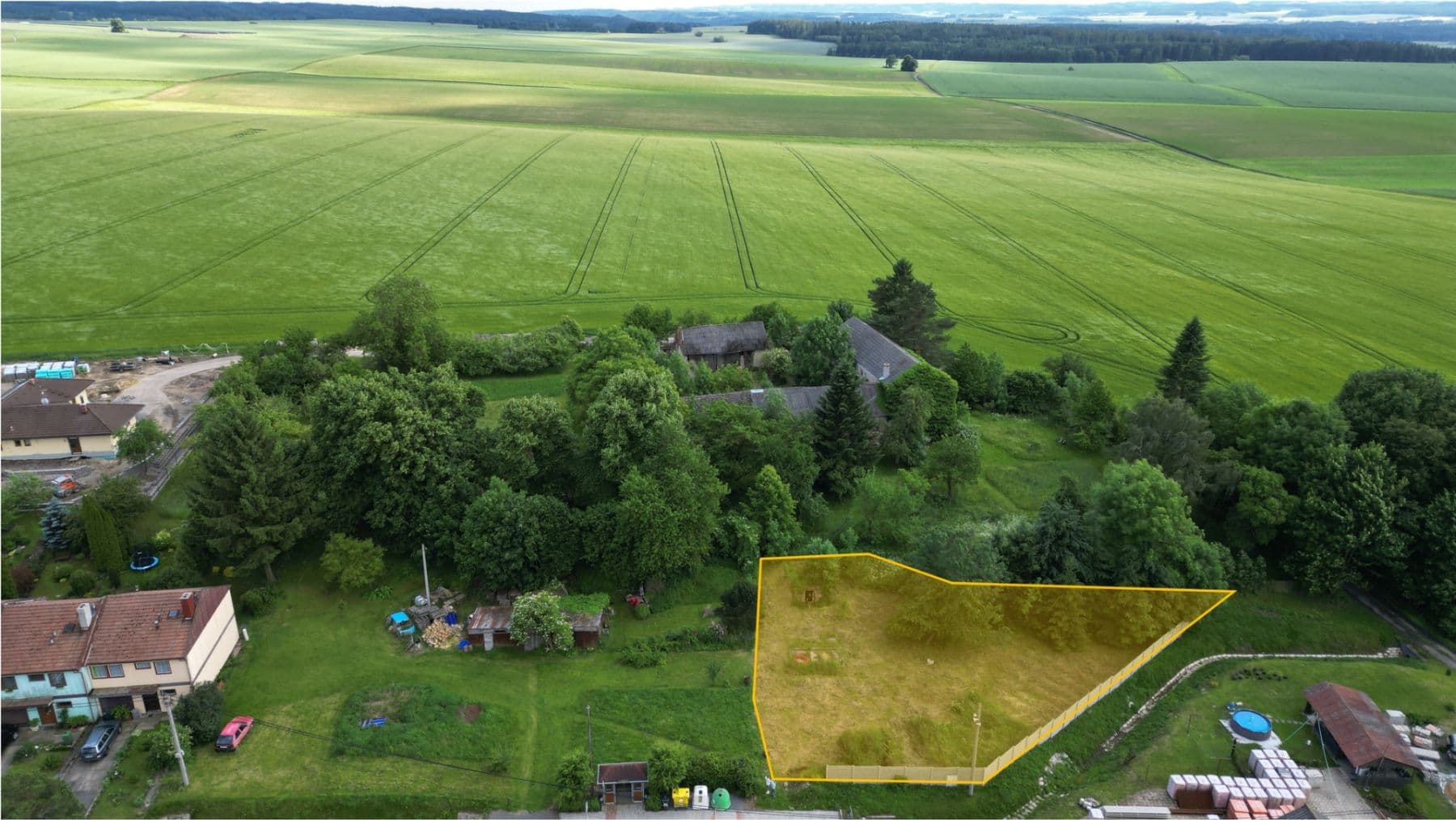 Prodej pozemku 989 m², Sklené, Pardubický kraj Prodej pozemku 989 m², Sklené, Pardubický kraj