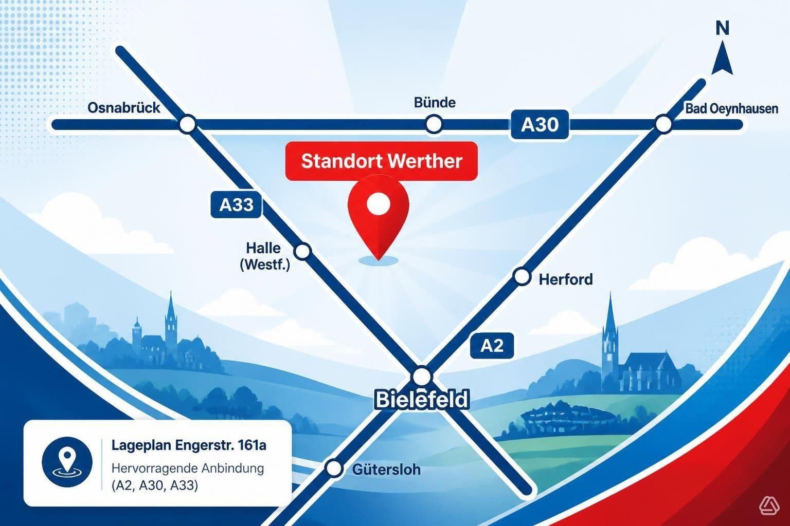 Prodej nebytového prostoru 5.200 m², Engerstr. 161, Werther (Westf.), Severní Porýní-Vestfálsko Prodej nebytového prostoru 5.200 m², Engerstr. 161, Werther (Westf.), Severní Porýní-Vestfálsko