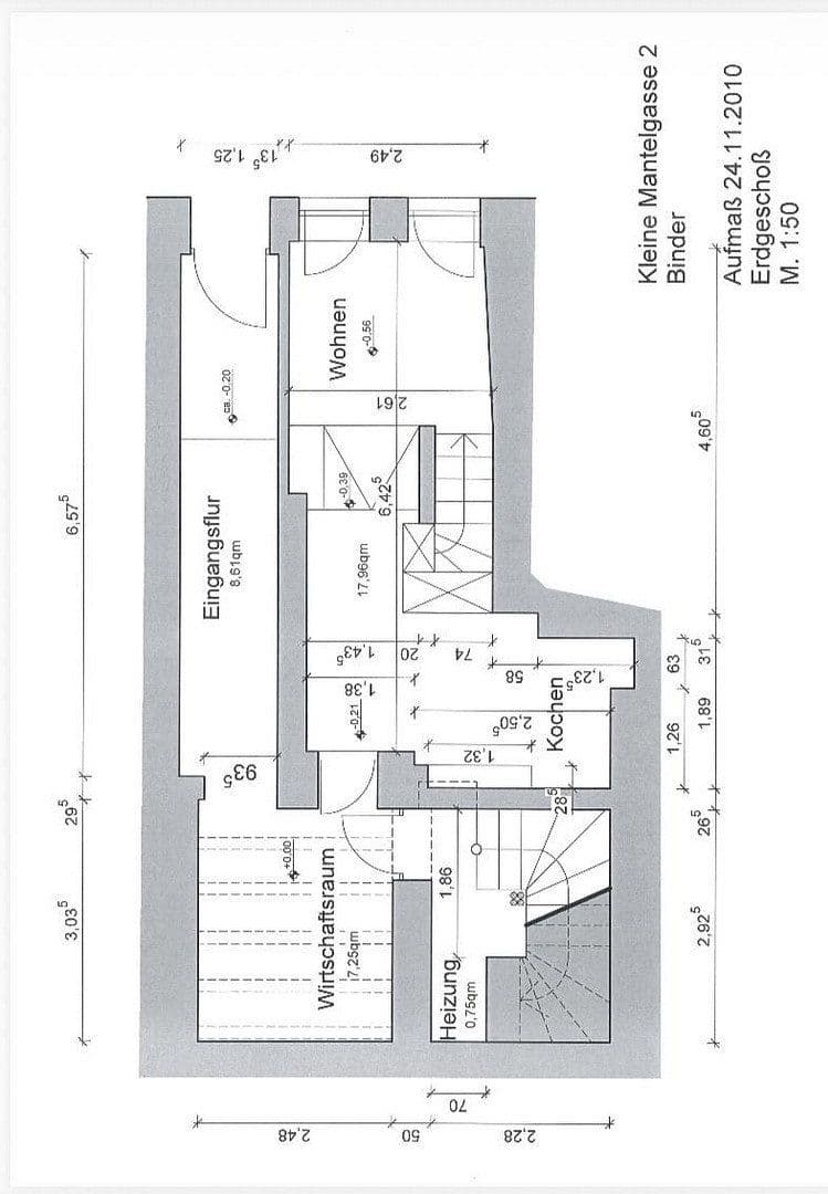 Prodej domu 144 m², pozemek 58 m², Kleine Mantelgasse, Heidelberg, Bádensko-Württembersko Prodej domu 144 m², pozemek 58 m², Kleine Mantelgasse, Heidelberg, Bádensko-Württembersko