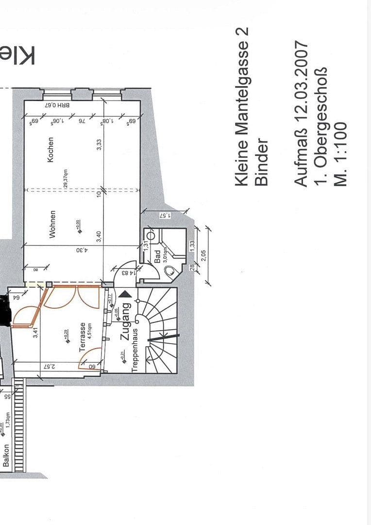 Prodej domu 144 m², pozemek 58 m², Kleine Mantelgasse, Heidelberg, Bádensko-Württembersko Prodej domu 144 m², pozemek 58 m², Kleine Mantelgasse, Heidelberg, Bádensko-Württembersko