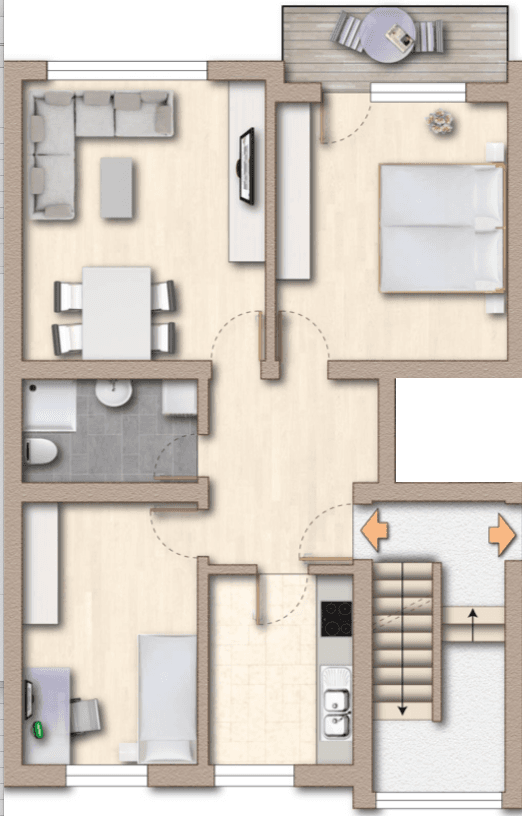 Pronájem bytu 3+1 72 m², Markgröningen, Bádensko-Württembersko Pronájem bytu 3+1 72 m², Markgröningen, Bádensko-Württembersko