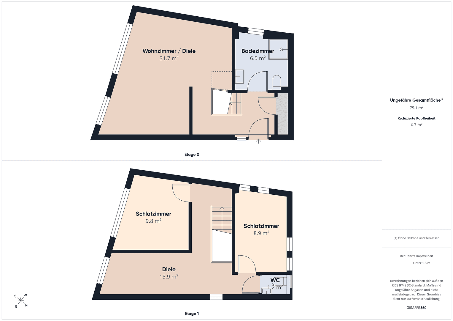 Prodej domu 81 m², pozemek 242 m², Wesel, Severní Porýní-Vestfálsko Prodej domu 81 m², pozemek 242 m², Wesel, Severní Porýní-Vestfálsko