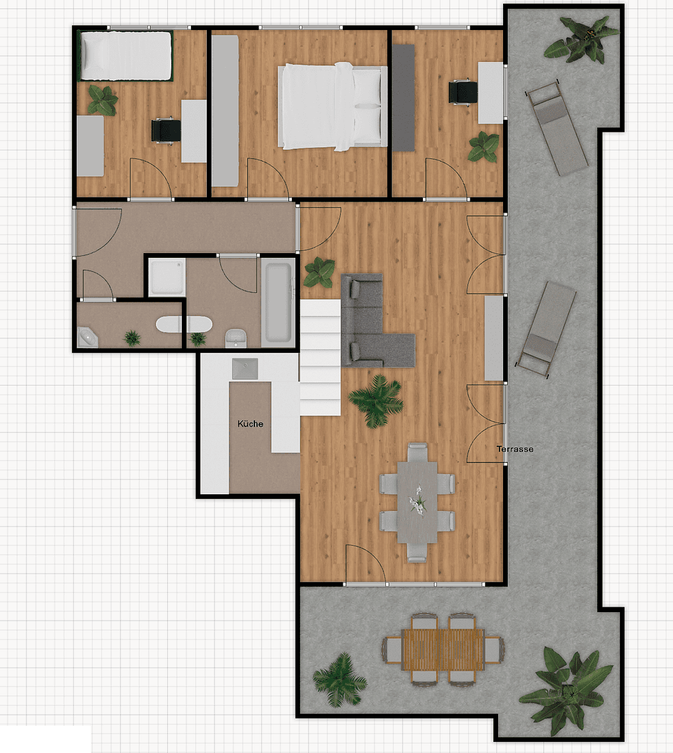 Pronájem bytu 4+1 104 m², Hattersheim am Main, Hessen Pronájem bytu 4+1 104 m², Hattersheim am Main, Hessen