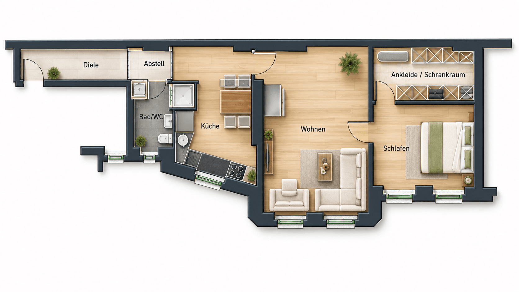 Prodej bytu 2+kk 85 m², Johann-Sigismund-Straße 3, Berlin, Berlín Prodej bytu 2+kk 85 m², Johann-Sigismund-Straße 3, Berlin, Berlín