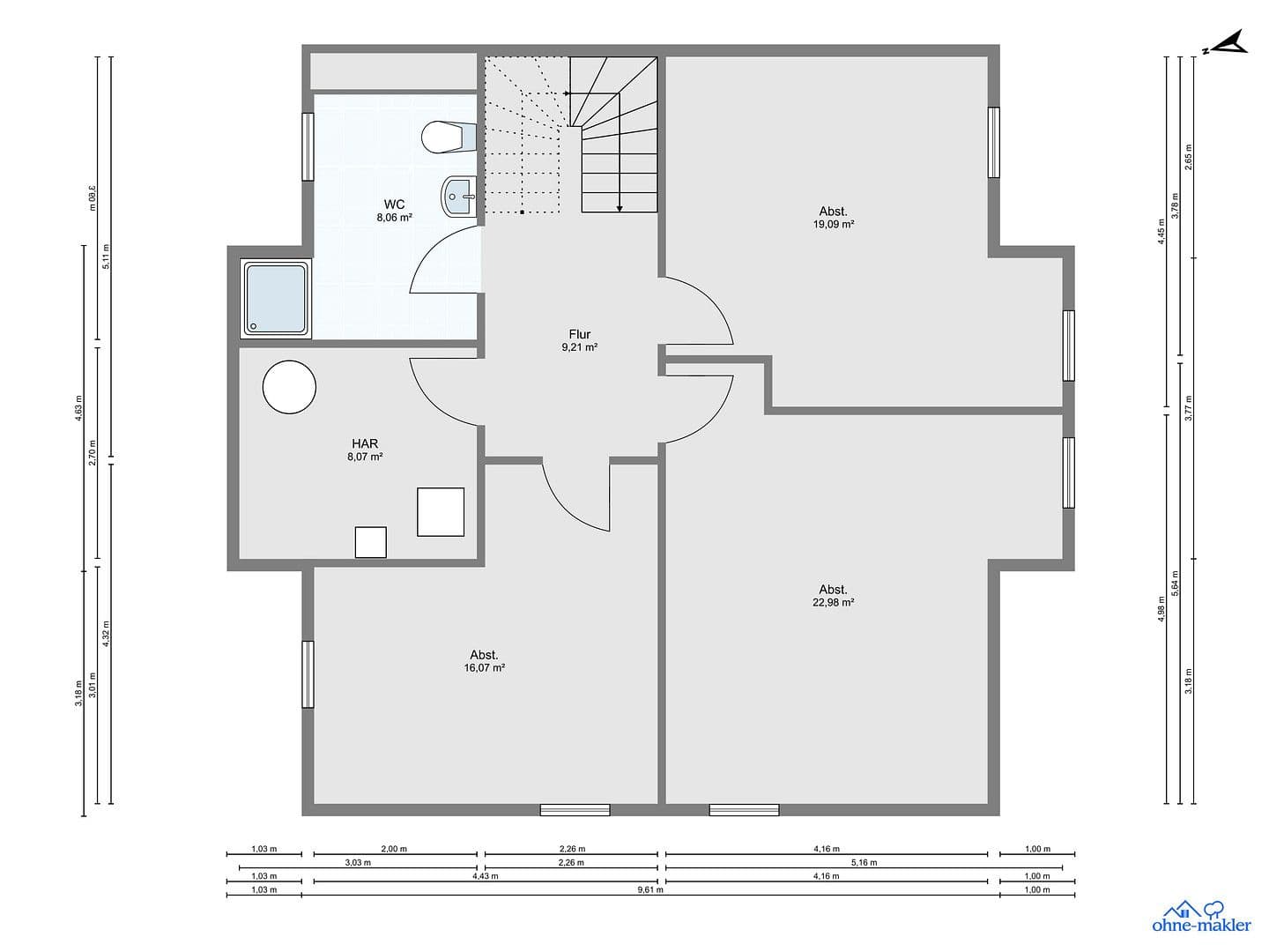 Prodej domu 232 m², pozemek 580 m², Hamburg, Hamburg Prodej domu 232 m², pozemek 580 m², Hamburg, Hamburg