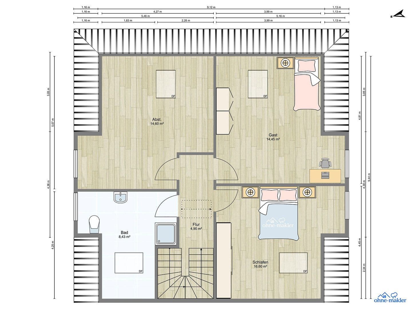 Prodej domu 232 m², pozemek 580 m², Hamburg, Hamburg Prodej domu 232 m², pozemek 580 m², Hamburg, Hamburg