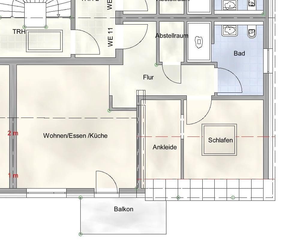 Pronájem bytu 2+1 54 m², Ankerstraße 7, Recklinghausen, Severní Porýní-Vestfálsko Pronájem bytu 2+1 54 m², Ankerstraße 7, Recklinghausen, Severní Porýní-Vestfálsko