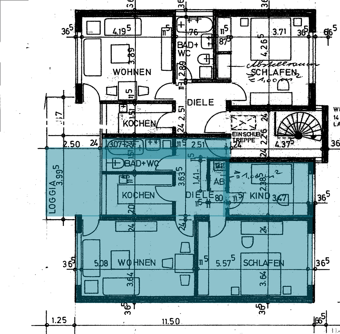 Pronájem bytu 2+kk 68 m², Dormagen, Severní Porýní-Vestfálsko Pronájem bytu 2+kk 68 m², Dormagen, Severní Porýní-Vestfálsko