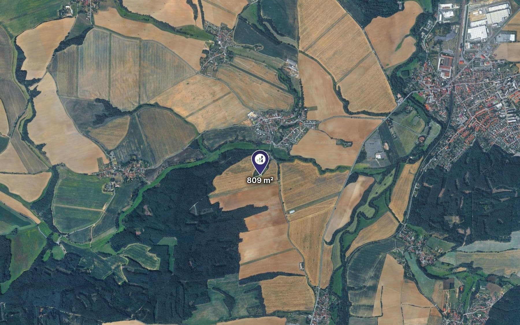 Prodej pozemku 270 m², Kvíčovice, Plzeňský kraj Prodej pozemku 270 m², Kvíčovice, Plzeňský kraj