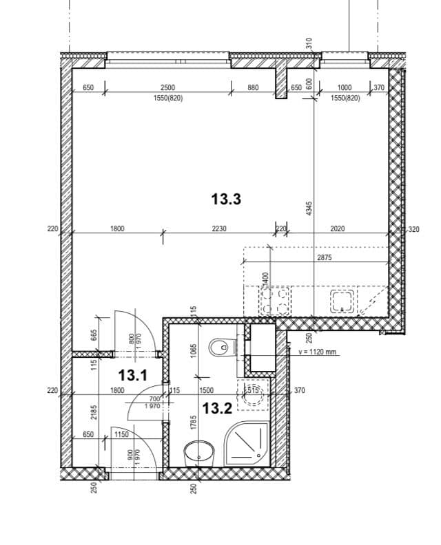 Pronájem bytu 1+kk 42 m², Modenská, Praha, Praha Pronájem bytu 1+kk 42 m², Modenská, Praha, Praha