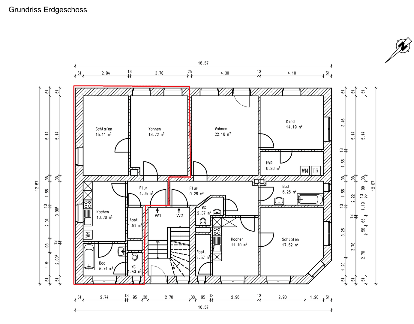 Pronájem bytu 2+1 58 m², August-Bebel-Str. 9, Hirschberg, Durynsko Pronájem bytu 2+1 58 m², August-Bebel-Str. 9, Hirschberg, Durynsko