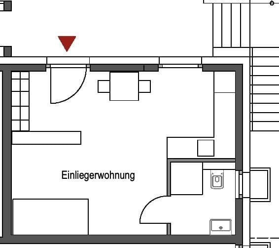 Pronájem bytu 1+1 28 m², Esslingen am Neckar, Bádensko-Württembersko Pronájem bytu 1+1 28 m², Esslingen am Neckar, Bádensko-Württembersko