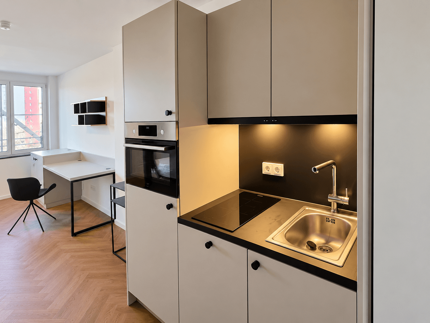 Prodej bytu 1+1 24 m², Krautstraße 30, Berlin, Berlín Prodej bytu 1+1 24 m², Krautstraße 30, Berlin, Berlín