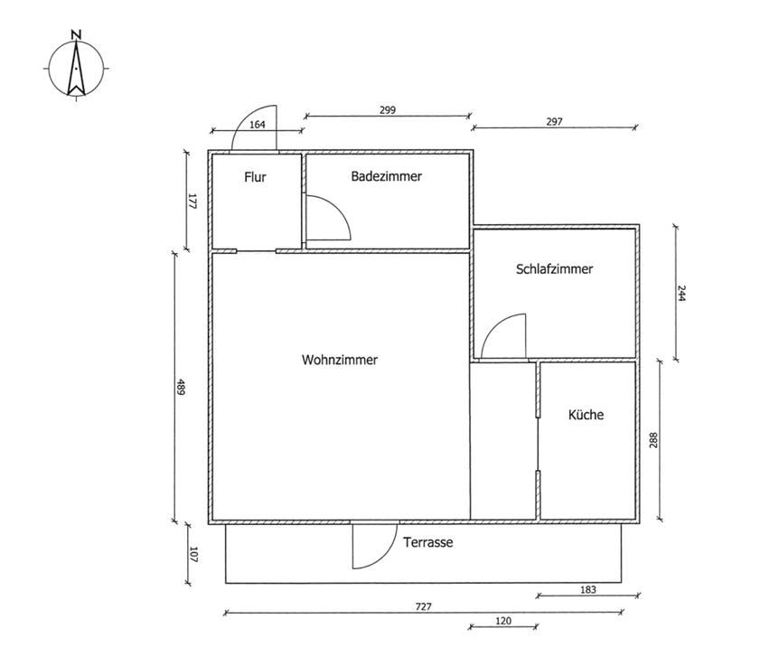 Prodej bytu 2+kk 50 m², Östringen, Bádensko-Württembersko Prodej bytu 2+kk 50 m², Östringen, Bádensko-Württembersko
