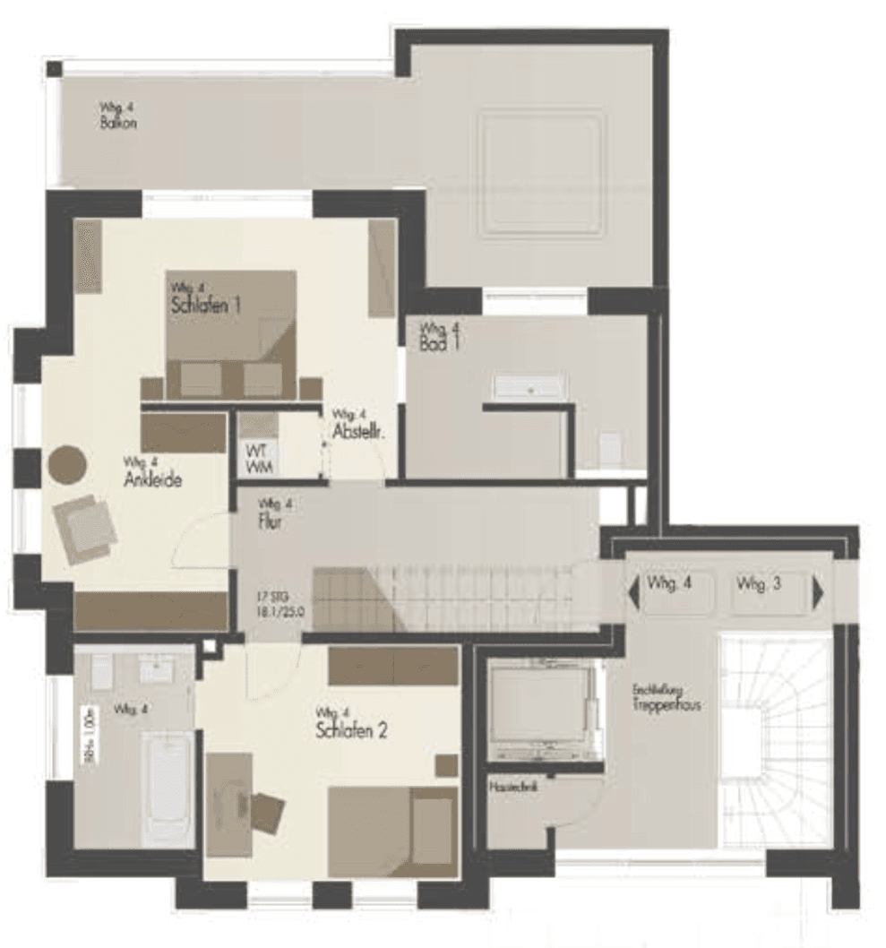 Pronájem bytu 3+1 190 m², Am Jungfernsee, Brandenburg - Potsdam, Braniborsko Pronájem bytu 3+1 190 m², Am Jungfernsee, Brandenburg - Potsdam, Braniborsko