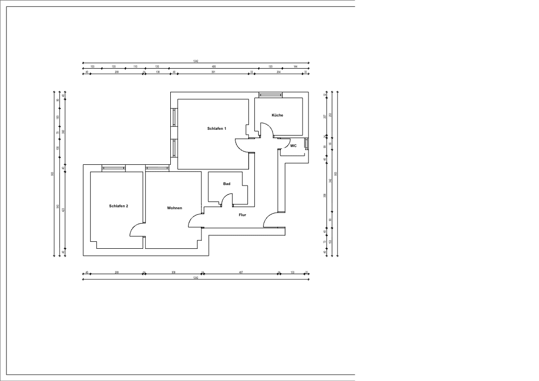 Pronájem bytu 3+1 68 m², Landgrabenstraße 19, Nürnberg, Bavorsko Pronájem bytu 3+1 68 m², Landgrabenstraße 19, Nürnberg, Bavorsko