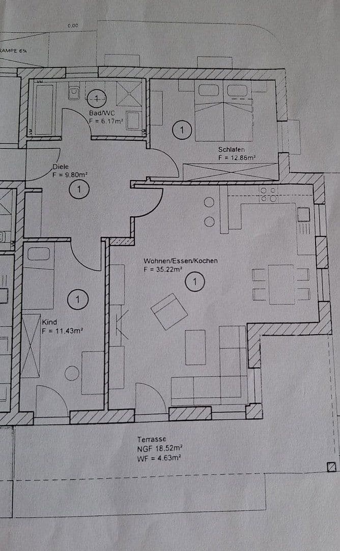Pronájem bytu 3+1 80 m², Peiting, Bavorsko Pronájem bytu 3+1 80 m², Peiting, Bavorsko