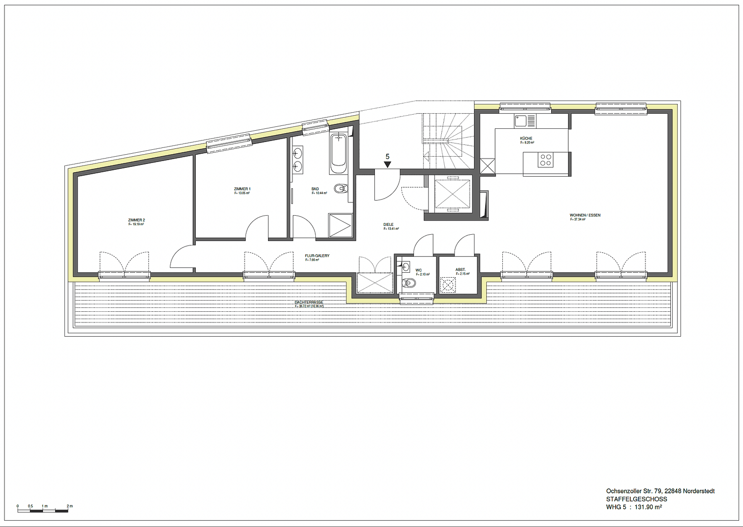Pronájem bytu 3+1 133 m², Ochsenzoller Straße 79, Norderstedt, Šlesvicko-Holštýnsko Pronájem bytu 3+1 133 m², Ochsenzoller Straße 79, Norderstedt, Šlesvicko-Holštýnsko