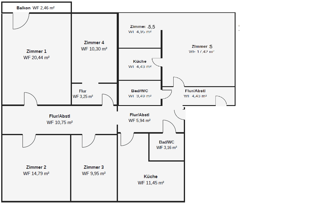 Pronájem bytu 5+kk 128 m², Otto-Worms-Straße, Gera, Durynsko Pronájem bytu 5+kk 128 m², Otto-Worms-Straße, Gera, Durynsko