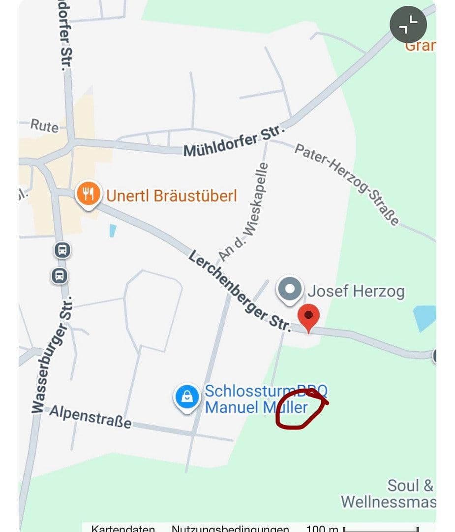 Prodej pozemku 410 m², Lerchenberger Str 30, Haag in Oberbayern, Bavorsko Prodej pozemku 410 m², Lerchenberger Str 30, Haag in Oberbayern, Bavorsko