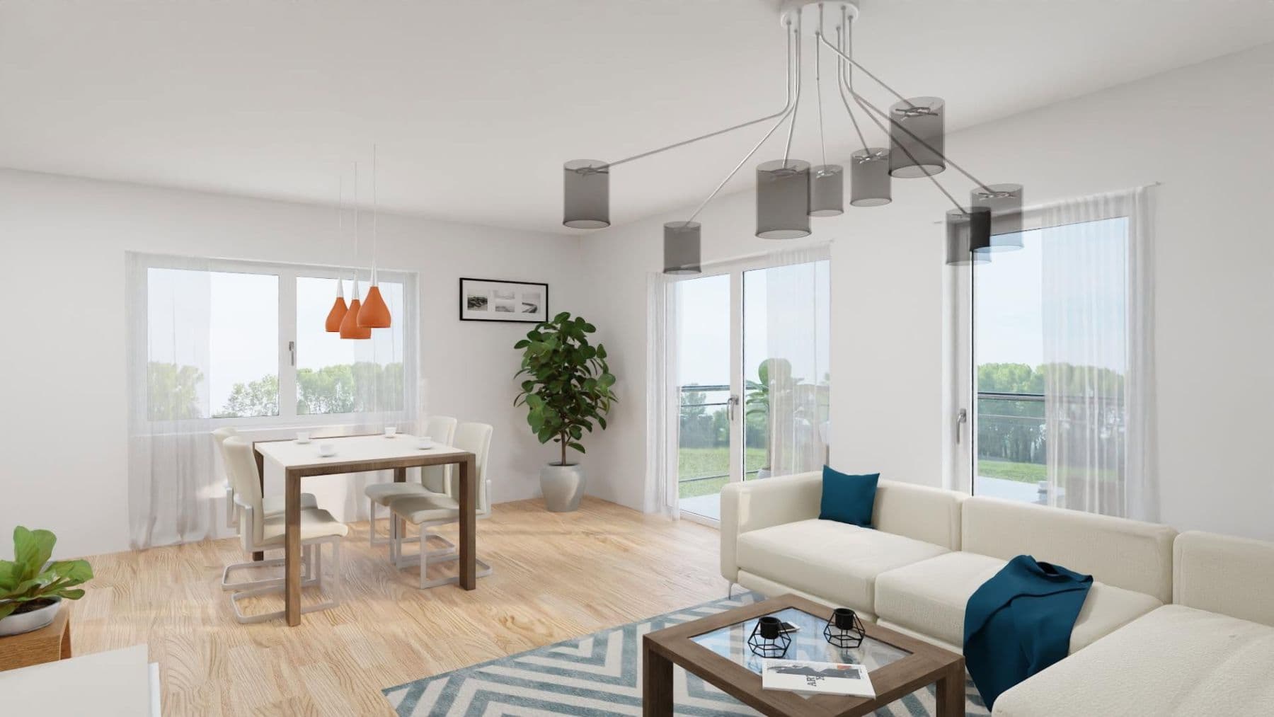 Pronájem bytu 2+1 65 m², Uferweg 8a, Gelnhausen, Hessen Pronájem bytu 2+1 65 m², Uferweg 8a, Gelnhausen, Hessen